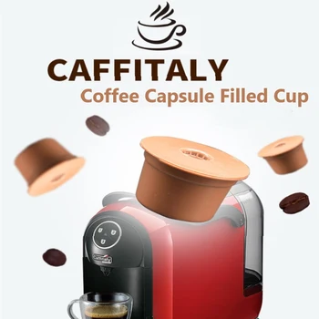 Capsula de cafea din Oțel Inoxidabil Filtru de Cafea Ceasca 3pcs Cafea Capsule Pentru Fitari Mașină de Cafea Shell Umplut Cu Reutilizabile Shell