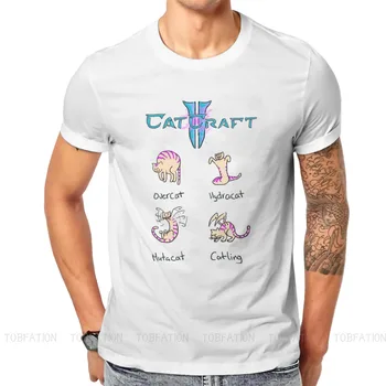 CatCraft Joc StarCraft Tricou Clasic in stil Gotic Supradimensionate Crewneck Tricou Mare de vânzări Harajuku Barbati Topuri
