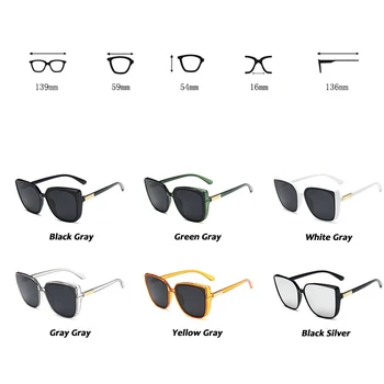 Cateye Designer De Ochelari De Soare Femei 2021 Retro Ochelari De Soare Pentru Femei Ochelari Pătrați Femei/Bărbați De Lux Oculos De Sol