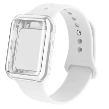 Caz+banda de silicon pentru apple watch serie SE 6 5 4 3 iwatch trupa 42mm 38 bacelet curea curea pentru apple watch band 44mm 40mm