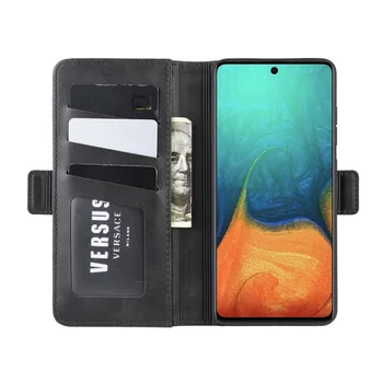 Caz Pentru Samsung A71 Portofel Din Piele Flip Cover Epocă Magnet Cazul În Care Telefonul Pentru Galaxy A71 Coque