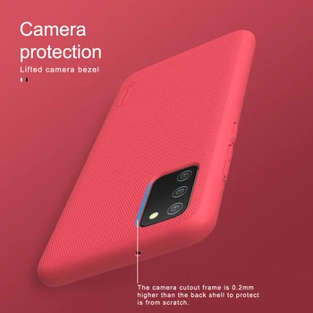 Caz Pentru Samsung Galaxy A02s NILLKIN Super Frosted Shield capacul din spate pentru Samsung Galaxy M02s Cu pachetul de vânzare cu Amănuntul