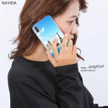 Cazul în care telefonul Pentru Huawei P40 P30 P20 Pro P10 P9 lite P Inteligente Z 2019 2020 Silicon Moale Capacul de Călătorie în jurul lumii