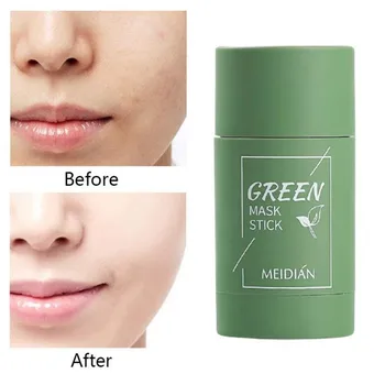 Ceai Verde De Curățare Lut Stick Masca Acnee Curățare A Pielii De Frumusete Ceai Verde Hidratare Hidratare Albire Grijă Face2021