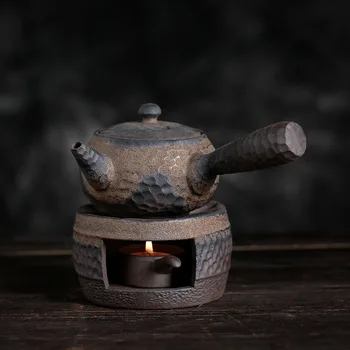 Ceramică Grosieră Ceai Cald Soba Stil Japonez Handmade Vintage Ceai Cald De Ceai Oală Ceramice Kung Fu Set De Ceai Set De Ceai Cald