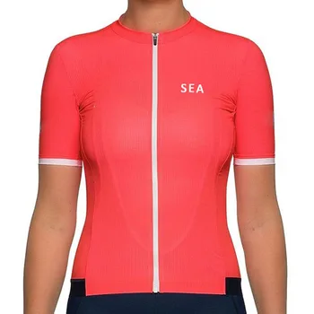 Ciclism Jersey Vara Femei Rochie tricou Sport Femei Ciclist Tinuta Doamnelor Salopeta Femei Trening Bluze de Moda 2021