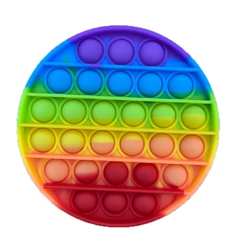 Colorate Fitget Jucării Pops Joc De Adult Copil Împinge Bubble Frământa Senzoriale Jucărie Autism, Nevoi Speciale De Eliberare De Stres Apare Frământa