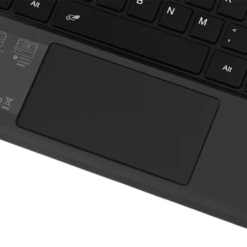 Compatibil Bluetooth 3.0 Reîncărcabilă Tablet Keyboard pentru Microsoft Surface Pro 3/4/5/6/7 Portabil Tastatura Wireless cu Touchpad