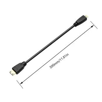 Compatibil HDMI la micro HDMI-cablu compatibil 0,3 M 1m 1.8 m cablu rezistent practice prin cablu portabil cablu HDMI-Adaptor compatibil