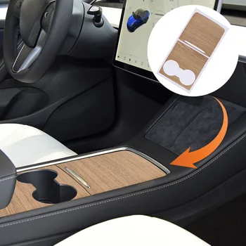 Consola De Comandă Central Panou Decorativ De Interior Decor Adeziv Folie Auto Accesorii Auto Autocolant Pentru Tesla Model 3 2021