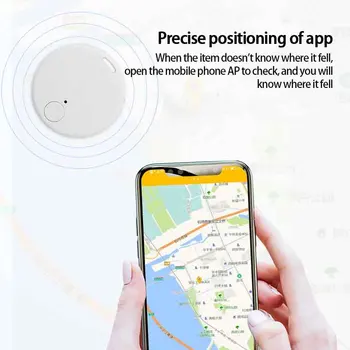 Copil de companie GPS Tracker Alarma Key Finder Tag-ul de Localizare Bluetooth-compatibil Mini Anti Alarmă Pierdut Portofelul KeyFinder Etichetă Inteligentă