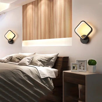 Creative LED Lampă de Perete pentru Dormitor Culoar Interior 12w 14w 16w LED 25w Perete de Iluminat pentru Camera de zi Tranșee de Perete Dormitor Lampa