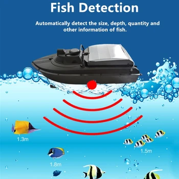 De Poziționare GPS Navigare Inteligent RC Momeală de Pește cu Barca Găsirea Funcției 500M Distanta de 8 Puncte 36A Baterie Display LCD Barca de Pescuit
