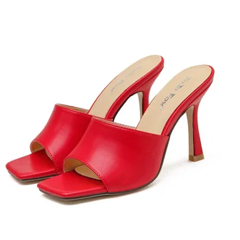 De Vară 2020 Bal stiletto Femei Tocuri Incaltaminte Femei pantofi Gol Peep Toe Pentru Femei Sandale A407