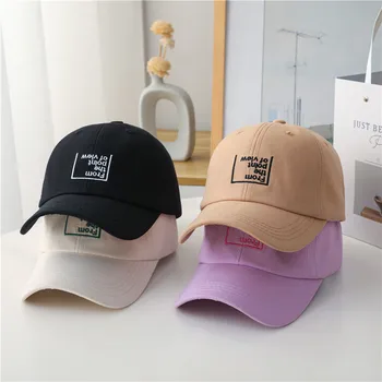 De Vânzare La Cald Pentru Femei De Moda Capac Simplu Kpop Stil Bomboane Culori Șapcă De Baseball Pentru Femei De Înaltă Calitate, De Sex Feminin Streetwear Pălărie