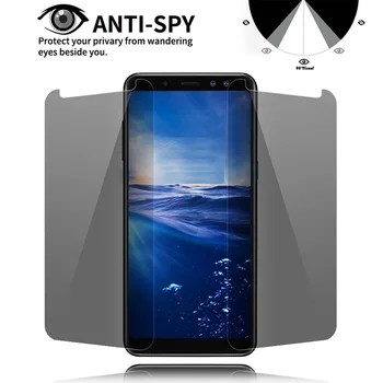 De înaltă Anti-Peeping Spy Ecran Protector pentru Samsung A70 A50 A40 A20 A30 A10 Privat Film de Sticlă Pentru Galaxy S20 FE 5G S10 Lite Film