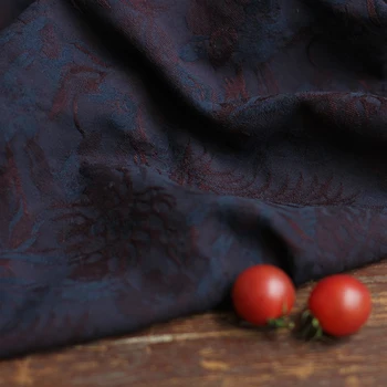 De înaltă calitate tesatura de bumbac Violet jacquard tissus clasa de Top rochie, cămașă, cheongsam îmbrăcăminte mozaic