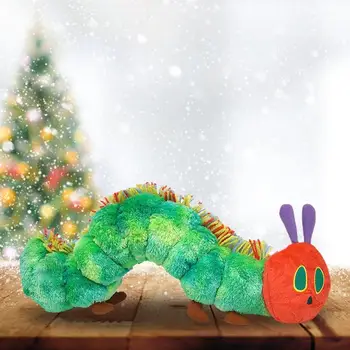 Desene animate Multicolore Caterpillar Jucărie de Pluș Umplute 40CM Arunca Perna Copii Cadou Drăguț Personaj de Film Ziua jucărie cadouri