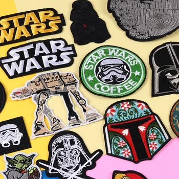 Disney Star Wars Patch-uri Brodate Yoda copilul Patch-uri Pentru Îmbrăcăminte de Fier Pe Patch-uri de Pe Haine Patch-uri DIY Decorare de Îmbrăcăminte Pânză