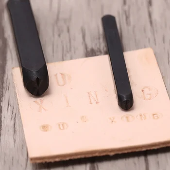 DIY Marochinarie Imprimare Asamblare Scrisoare Alfabet Instrument de Pumn din Piele Litere Numărul de Instrumente de Timbru Sculptură în piele de Vacă Meserii