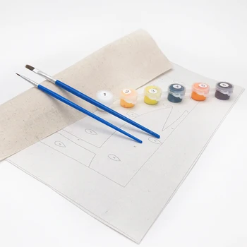 DIY Pictura De Numere Kit vopsea pe bază de acril de numere de Arta de Perete cadou Special de Panza Pictura pe panza Figura