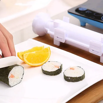 DIY Sushi de Luare a Mașinii Sushi Maker Role de Orez Mucegai Sushi Bazooka de Legume Carne de Rulare Instrument de Bucătărie Sushi Instrument