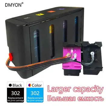 DMYON Compatibil pentru HP 302 Continuu de Alimentare cu Cerneală Sistem de Invidie 4520 4521 4522 4523 4524 4526 4526 4527 4528 4650 4652 Imprimanta