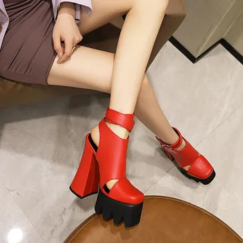DoraTasia De Lux De Brand Nou De Vara Pentru Femeie Sandale Platforma De Moda Tocuri Groase Femei Sandale 2021 Petrecere Pantofi Sexy Femeie