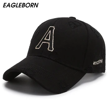 EAGLEBORN 2021 Design de Moda Scrisoare Șapcă de Baseball Un Capac Brodate Bărbați Parasolar Palarie de Soare Femei, Sepci de Baseball de Înaltă Calitate Pălării