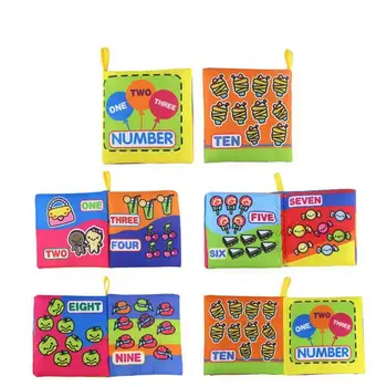 Educația timpurie Pânză de Carte pentru Copii Puzzle Pânză de Carte Palmier Carte de Interacțiune Părinte-copil Copil Iluminare Pânză de Carte Jucarie