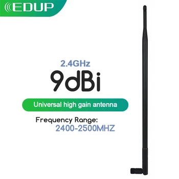 EDUP Wireless Wifi Antena de 9dBi Mare Câștig 2.4 Ghz Wi-Fi, Receptor de Semnal Semnal Antenă Extinde Gama De Rețea Router CardEDUP