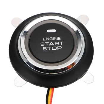 EFHIPS Intrare Aprindere Starter Comutator Universal Auto-styling cu Telecomanda 12V Auto Motor Auto Start-Stop Buton de Apăsare