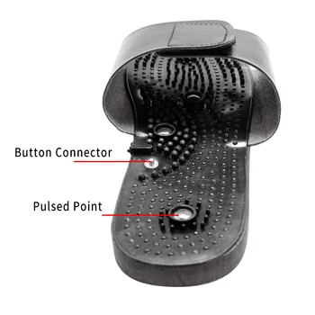 Electro Masaj pentru Picioare Papuci Electrice ZECI de Electrod Mănuși de Terapie de Masaj cu 2,5 mm Conector Cablu pentru Electrod Sârmă
