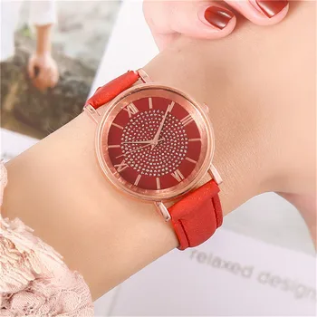 Femei de moda de Lux Ceasuri Cuarț Ceas din Oțel Inoxidabil Dial Casual In Cuarț Încheietura mîinii Ceas cu Ceas Cadou în aer liber #40