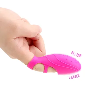 Femeie Dansatoare Erotice Produse de Clitoris, punctul G Stimulator Adult Lesbiene Jucarii Sexuale pentru Femei Dans Deget de Pantofi cu Degetul Vibratoare