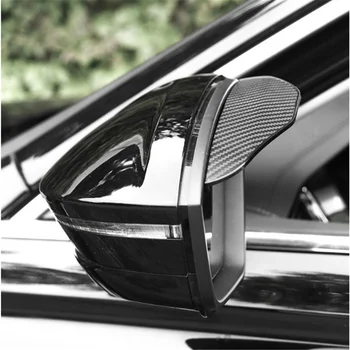 Fibra de Carbon auto oglinda retrovizoare ploaie spranceana pentru BMW F07 F10 F11 M5 E89 Z4 E85 E60 E61 E63 i8 și i3 E39