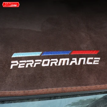 Flanel M Performance Anti-Alunecare, Anti UV Mat tabloul de Bord Pad Acoperire Dashmat Covor pentru BMW G05 G06 G07 F15 F16 E70 E71 X5 X6 X7