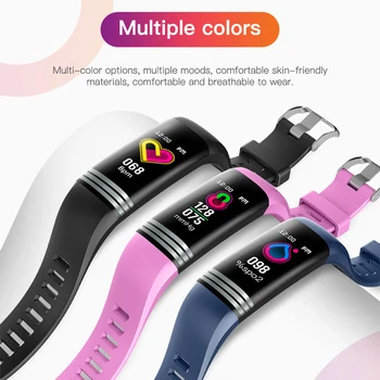 G26t 0.96 Tft Culoare Ecran Termometru Smartwatch 2020 Rezistent La Apa Temperatura Corpului Brățară Inteligent Bluetooth Ceas Inteligent