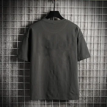 GlacialWhale Bărbați T-shirt pentru Bărbați Noi Topuri de Vara Urs Imprimare tricouri din Bumbac Japonez Streetwear Harajuku Supradimensionate T Camasa Pentru Barbati