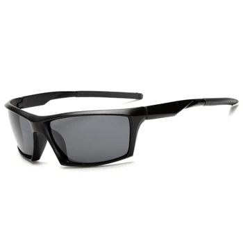 Glitztxunk Polarizat ochelari de Soare Barbati 2019 Pătrat Vintage Sport Ochelari de Soare pentru bărbați UV400 Negru de Conducere Ochelari de protecție Ochelari de Oculos