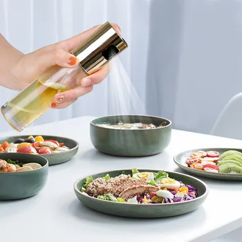 GRĂTAR Ulei de Măsline Oțet Pulverizator Spray Ulei Portabil Sticla de Ulei pentru Unelte Salata de Bucătărie de Gătit Distribuitor