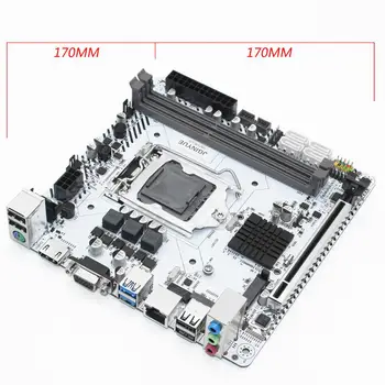 H97 placa de baza LGA 1150 set kit cu procesor Intel Xeon E3-1270 V3 CPU și 2x8GB=16GB memorie RAM DDR3 placa de baza cu USB3.0 SATA3.0 H97I-PLUS