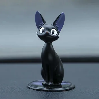 Japonia Stil Pisica Neagra Figurine Decor Acasă Copii Amuzant Pisica Minunat Ornamente Personalitate Decorarea Desktop Model Auto Accesorii