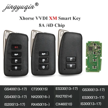 Jingyuqin VVDI XM Inteligent Universal Cheie de la Distanță cu PCB pentru Lexus NX GS RX ESTE ES GX, LX se Potrivesc INSTRUMENT-CHEIE Plus Max VVDI2 VVDI Mini Reutilizare