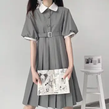 JK uniforma de vara cu maneci scurte fusta plisata academia stil dulce rochie frumoasă studentă show subțire 2021 nou fusta a-line