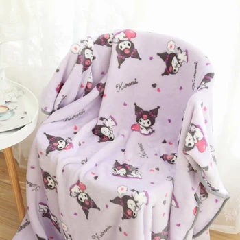 Kawaii Pături pentru Copii Super Moale Anime Pisică câine Pătură Pătură Caldă Pat matrimonial Canapea Avion Flatsheet lenjerie de Pat Cuvertura de pat Cameră Decor
