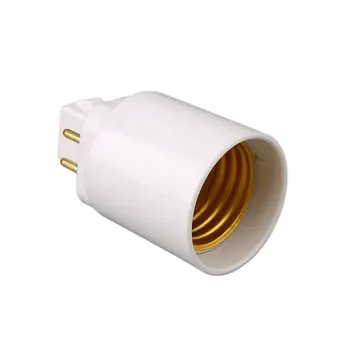 Lampă cu Lumină LED, Adaptor GX24Q să E27 Bec Soclu Suport Converter 4 Pin Șurub pe bază de Lampă Extender Baza Socket