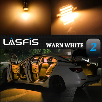 LASFIS 7Pcs Pentru KIA VENGA 2009 2010 2011 2012 2013 2016 Canbus LED-uri Auto Lumina de Interior Dome Lampa plăcuței de Înmatriculare