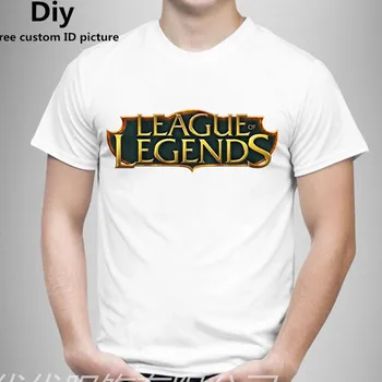 League Of Legends LOL moda joc interesant natal erou print T camasa casual unisex din bumbac plus dimensiune T-shirt îmbrăcăminte pentru Bărbați