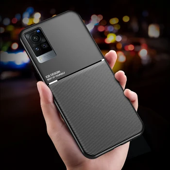 Lichid Original Silicon Lux Cazul VIVO X50 X60 Pro Sharkproof Caz Pentru Telefon Mobil Coajă de Protecție Capacul din Spate